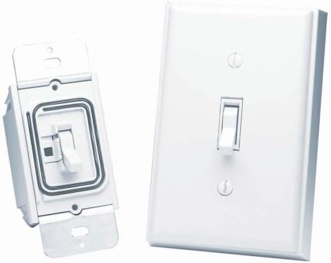 Heath Zenith BL-6133-WH Basic Solutions Wireless Switch and Wall Switch