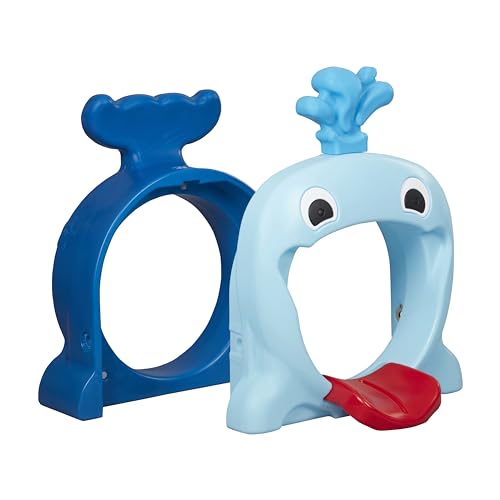 ECR4Kids Willow Climb-N-Crawl Whale, Head and Tail, Replacement Part, Splish Splash/Royal Blue
