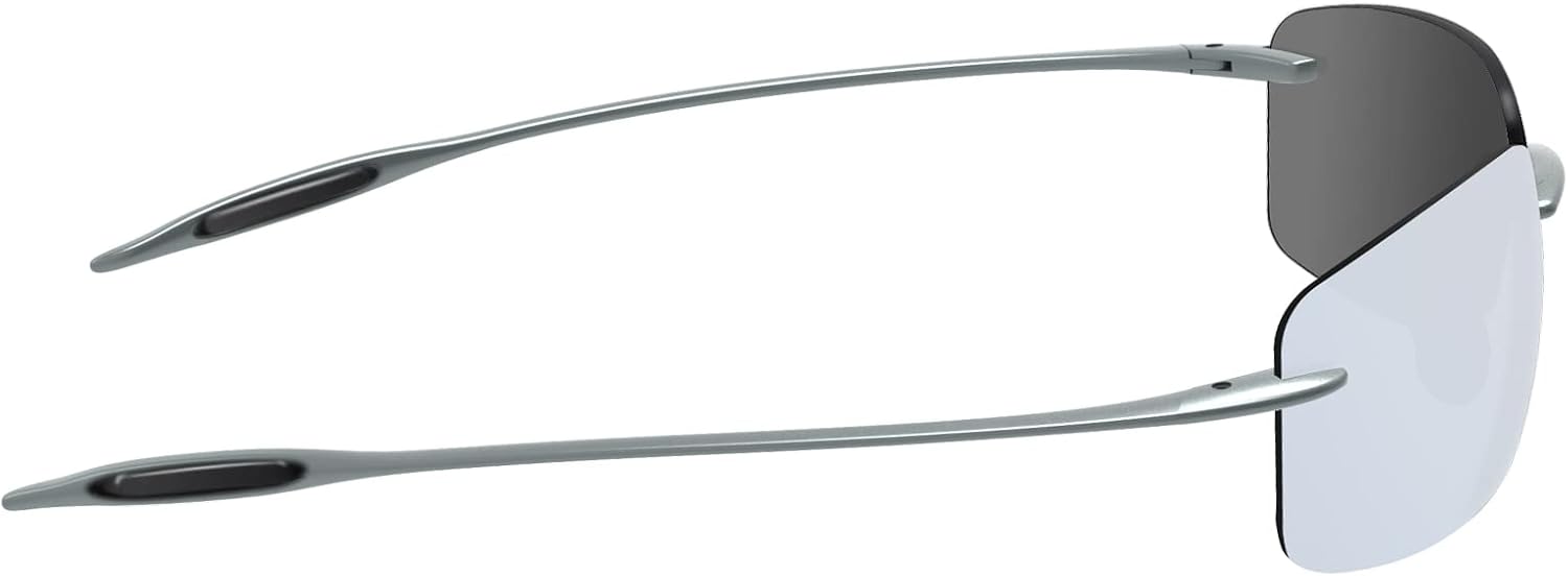 JULI Sports Sunglasses for Men Women Tr90 Rimless Frame for Running Fishing Golf Surf Driving MJ8009 image 4