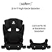 Diono Cambria 2XT XL, Dual Latch Connectors, 2-in-1 Belt Positioning Booster Seat, High-Back to Backless Booster with Space and Room to Grow, 8 Years 1 Booster Seat, Black Storm