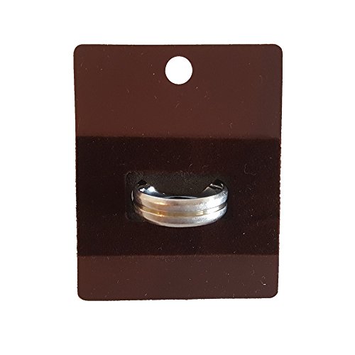 Cordovan shade 50 Ring Jewelry Display Hanging Cards Showcase (1.88