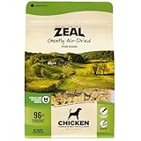 ZEAL Canada Air-Dried Chicken Recipe for Dogs - High Protein, Natural Superfoods, Nutrient Rich, No Fillers, Grain Free, Complete & Balanced (Chicken, 1 lb)