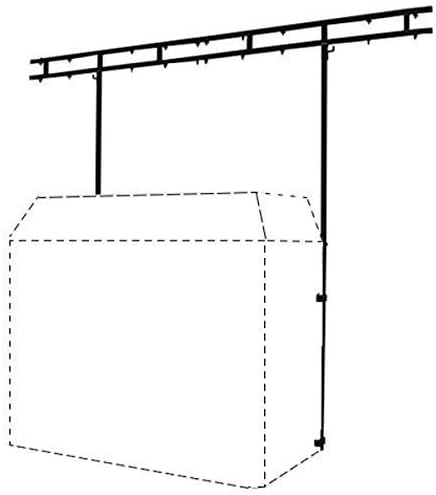 Gorilla DJ Booth Stand Overhead Lighting Gantry Kit
