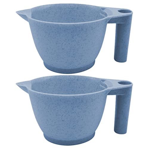 LALAFINA 2Pcs Tigela De Tintura De Cabelo Tigela De De Cabelo De Salão Tigelas De Mistura Para De Ca