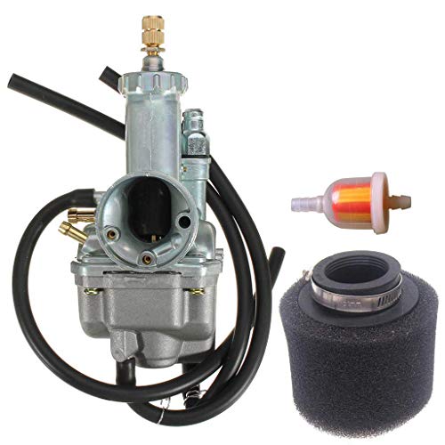 Carburetor With air filter for Kawasaki Bayou 220 KLF220 KLF 220 1988-1998   Bayou 250 KLF 250 2003-2011 Carb New