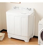Amazon | Simpolu 二槽式洗濯機 洗濯槽10kg/脱水槽6kg 2槽式洗濯機