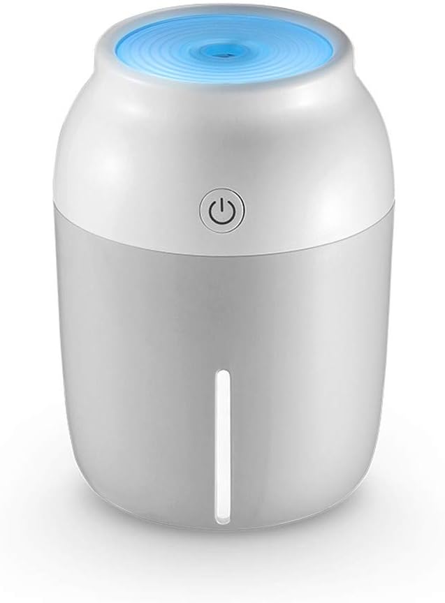 USB Car Essential Oil Diffuser, YOSHINE Portable Travel Aromatherapy Diffuser 230ml Ultrasonic Aroma Diffuser Ultra-Quiet Cool Mist Humidifier Air Purifier for Car Home Office Hotel Yoga Spa(White)