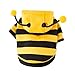 DRAGONRUN Dog Hoodie for Large Dogs Halloween Bees Theme Dog Apparel Spring Dog Clothes for Dogs Outdoor Use