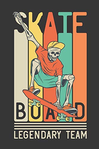 Composition Notebook: Skateboarder Journal Notebook Diary Composition 6x9 120 Pages Cream Paper Skat