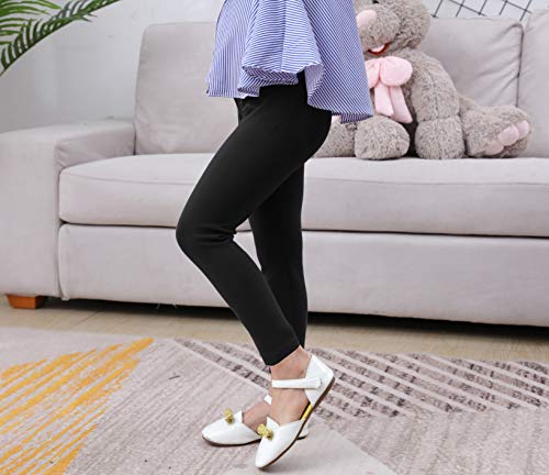 IRELIA Girls Leggings 3 Pack Modal Size 4-16 Stretchy Pants4