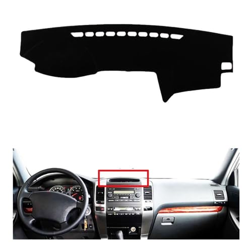Tapis de tableau de bord pour voyage et raid en Land Cruiser Prado J120