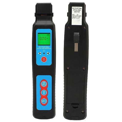 Identificador de Fibra óptica 800‑1700nm Alcance de 10 Km, Fuente de Luz Roja VFL, Aviso de Sonido, Indicador de Dirección de Fibra, Material ABS, para Identificación de Fibra