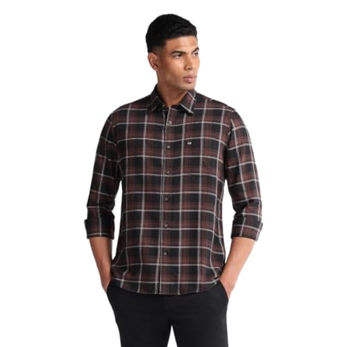 Image of Arrow Men's Solid Slim Fit Shirt