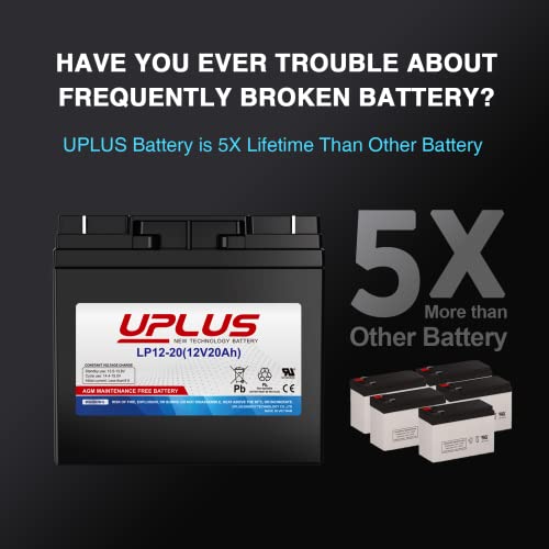UPLUS 12V 20Ah AGM Battery