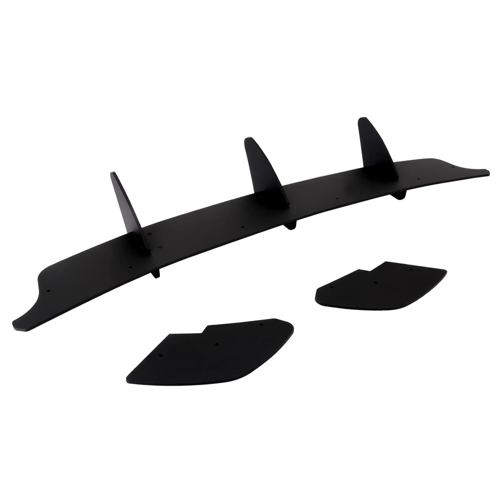para Golf 6 GTI 2010-2013 Material ABS Difusor de Parachoques Trasero, Protector de difusor de Labios Trasero Kit de carrocería de alerón de Parachoques Inferior