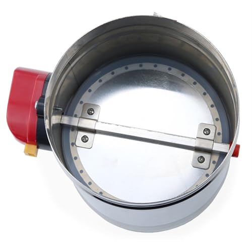 Clapet anti-retour motorisé 51mm amortisseur électrique acier inoxydable VMC 24V - 3