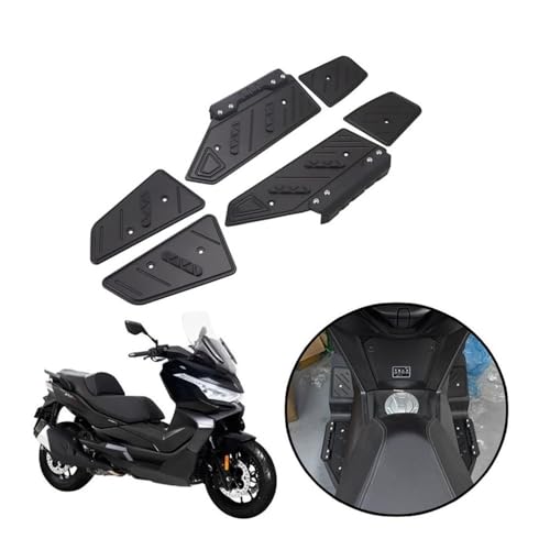 Pédale moto SR4 MAX 350 repose-pieds robuste noir - 5