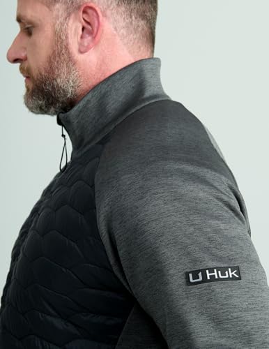 HUK Men's Scale Hybrid, DWR Performance Fishing Jacket3