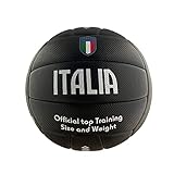  Mikado Sport Balón de voleibol Modelo Italia Bola Beach Volley fabricada en HF PVC. Tamaño grande para el partido de entrenamiento. Adultos niños y niños (negro)
