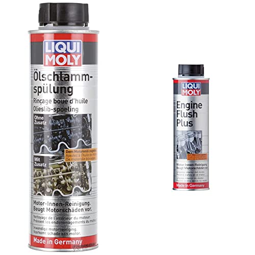 Elimina el lodo del motor con   Liqui Moly 5200 y Engine Flush Plus 300 Ml