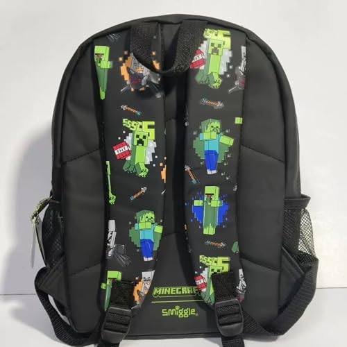 Image of School Backpack for Kids, Adjustable Padded Straps, SMIGGLE Bags for Stylish Durable Backpack Shoulder School Bags for Birthday Gift for children Tuition Bag