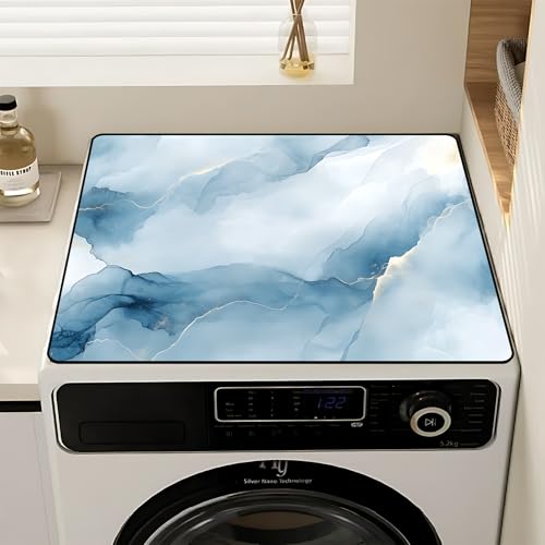Image of Washer and Dryer Topper for Top,23.6 inch x 19.7 inch Washer Dryer Countertop Mat, Waterproof & Anti-Slip Dryer Top Protector Mat