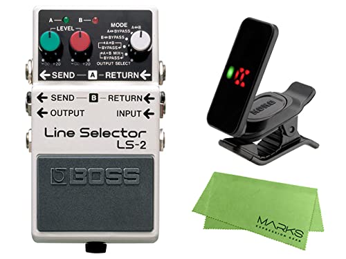 BOSS {X - Line Selector LS-2 + KORG Pitchclip 2 PC-2 + }[NXIWiNX Zbg