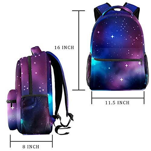 Sac à dos à motif planètes décontracté avec compartiment ordinateur - 2