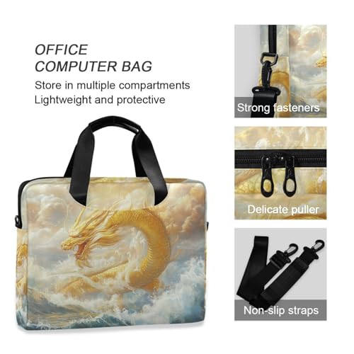 Funda para portátil 15.6" con asa y correa crossbody miniatura 6