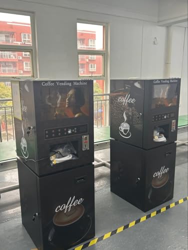 Commercial Automatic Coin 4 Hot & 4 Cold Instant Tea Coffee Vending Machine image 5