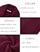 PJ PAUL JONES Men Cardigans Sweater Fashion Stretch Cardigans Casual Red Cardigan Sweaters