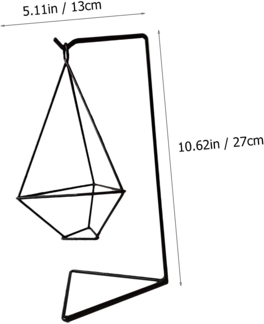 LIOOBO Hanging Plant Bracket Tall Plant Stand Indoor Flower Display Rack Unique Design Sturdy Flower Storage Rack image 2