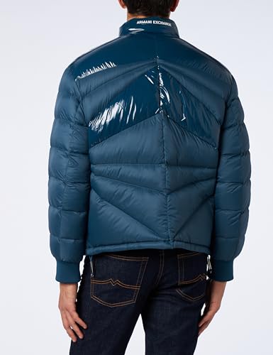 Down Gilet Homme Armani Exchange inserts brillants premium - 3