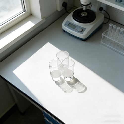 Recipiente de vidrio con filtro de arena de 40ml para operaciones en laboratorio 5