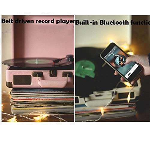 Tourne-Disque Portable avec Haut-parleurs, Prise en Charge de la Sortie Audio RCA et de l’entrée Audio AUX, Tourne-Disque avec SP Chaque Famille - Les Beatles, Paul McCartney, John Lennon, RIngo Starr, George Harrison Tourne-Disque Portable avec Haut-parleurs, Prise en Charge de la Sortie Audio RCA et de l'entrée Audio AUX, Tourne-Disque avec SP Chaque Famille – Image 7