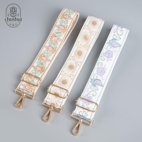 Image of chushui Knit Purse Strap,Replacement Crossbody Wide Adjustable Shoulder Strap for Bag Handbag