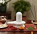 KLEO - Black Marble Stone Shiva Lingam Shiv Ling Idol Murti Statue Baahubali Design Size (3.5