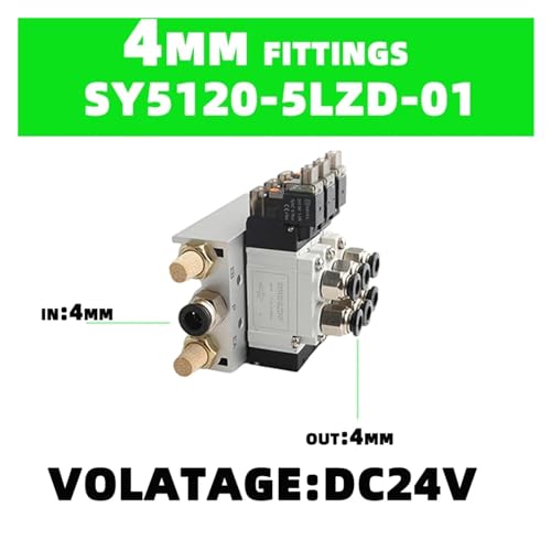 Électrovanne SY5120-5LZD-01 pour stopper les fuites de vérin