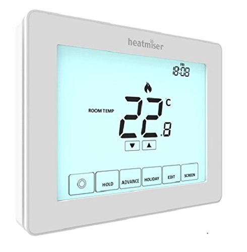 Heatmiser 230V Touch V2 - Wireless Touchscreen Roomm Thermostat