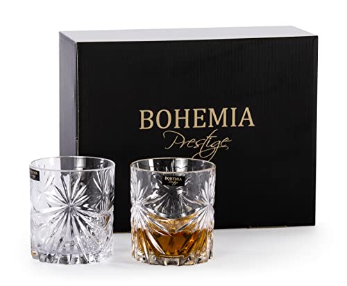 Bohemia Prestige FIORE Lot de 6 verres à whisky 320 ml
