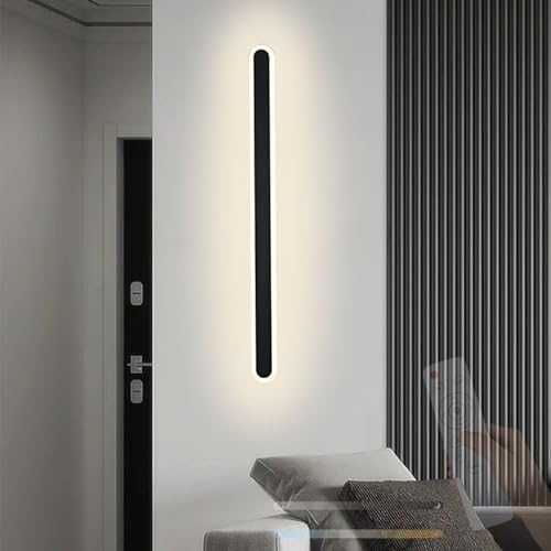 Lámpara de pared para eliminar zonas oscuras en salones con diseño lineal LED