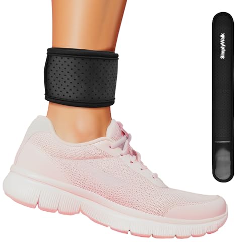 SimplyWalk Ankle Band for Fitbits & Smartwatches, Softwear...