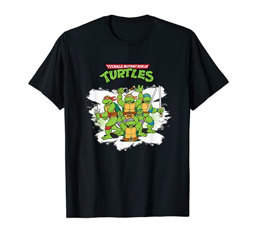 Mademark x Teenage Mutant Ninja Turtles - Original Teenage Mutant Ninja Turtles Classic Retro Logo T-Shirt
