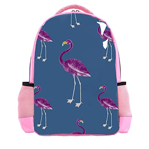 Sac à dos élégant avec flamants roses, le cadeau de rentrée idéal
