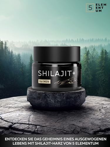 Shilajit Original Himalaya Für Männer – 82% Fulvinsäure 100g (50g x2) Premium Mumijo Shilajit Hochdosiert Aus Himalya Handernte Inkl. 500mg Dosierlöffel