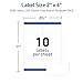 Avery Printable Shipping Labels with Sure Feed, 2