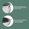 Bloomhouse - Two Time Oprah's Favorite Things Winner - 8 Piece Triply Stainless Steel Pots and Pans Cookware Set W/Grey Non Toxic Pro Ceramic Non Stick Interior #3