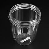 NOBRAND Unibell 46/64 ml górna filiżanka części do sokowirówki kubek zamiennik do NutriBullet Nutri 900 W 45 ml