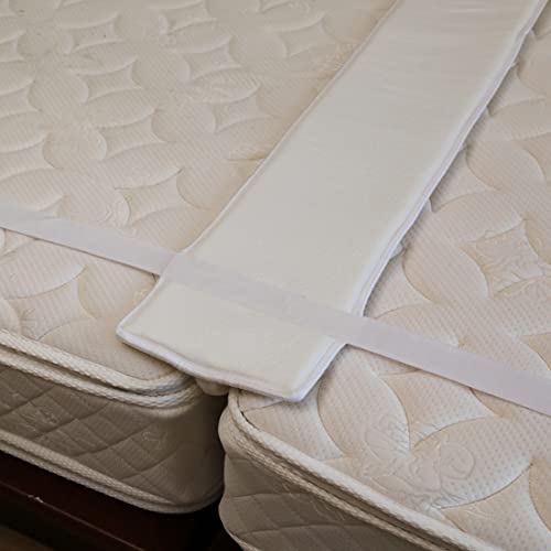 【一体型設計でずれにくい】すきまパッド ベッド 隙間埋め マットレス用 連結ベルト 固定ベルト すきまスペーサー マットレスバンド 連結 隙間 マットレスベルト ズレ防止 日本語取扱説明書付き