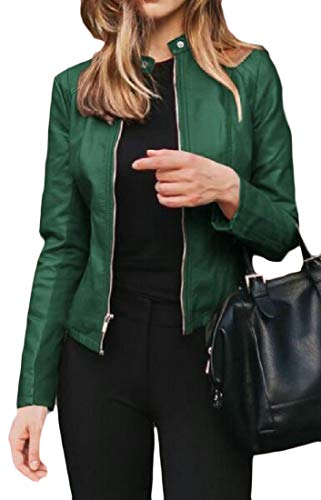 blazer feminino de couro